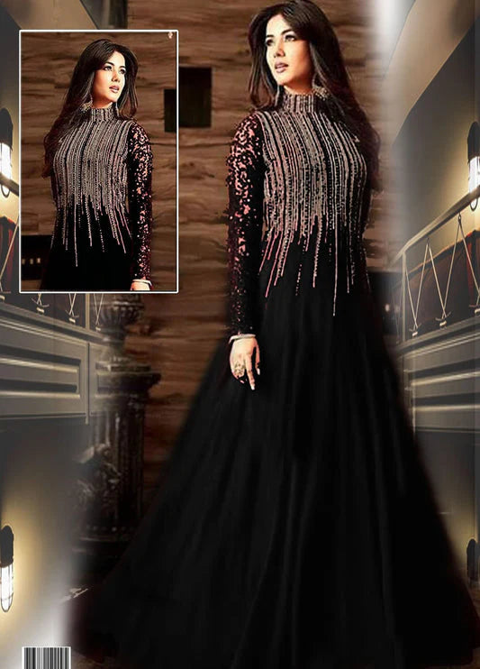 ﻿STYLE SHYLE  Black Embroidered Unstitched Chiffon- EM0024- Party Wear Regular priceRs.3,900.00 PKR  Sold out
